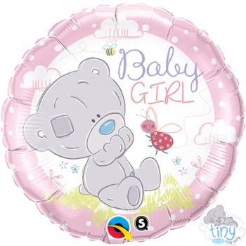 Folienballon  "Baby Girl",  Tatty Teddy (heliumgefüllt)
