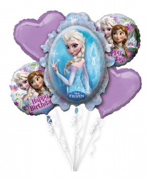 Ballon-Bouquet "Frozen" (heliumgefüllt)