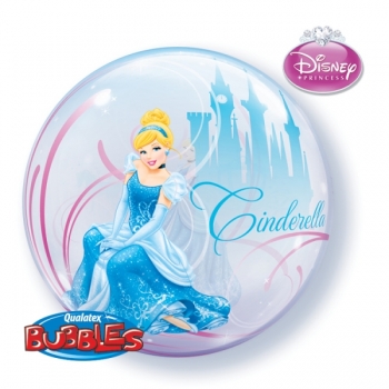 Bubble-Ballon "Cinderella" (heliumgefüllt)
