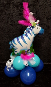 Ballongeschenk "Zebra"