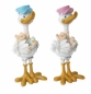 Preview: Storch mit Baby, blau