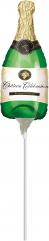 Mini-Folienballon "Champagner Flasche"