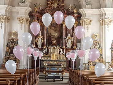 Individuelle Ballondekoration - Kirchendekoration