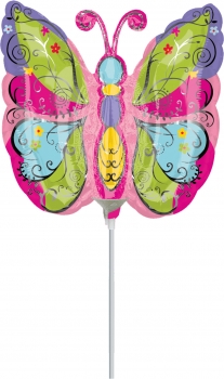 Mini-Folienballon "Schmetterling"