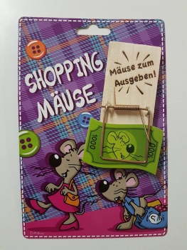 Mäusefalle - Shopping Mäuse