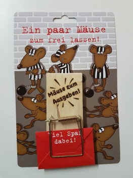 Mäusefalle - Ein paar Mäuse zum frei lassen