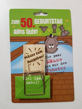 Mäusefalle - Zum 50. Geburtstag