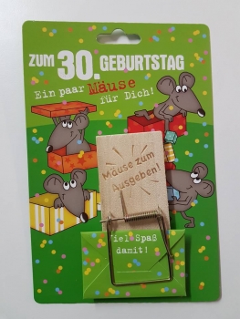 Mäusefalle - Zum 30. Geburtstag