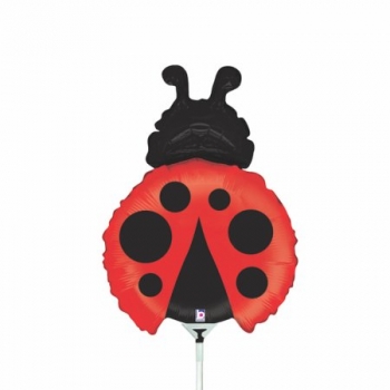 Mini-Folienballon "Marienkäfer"