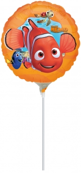 Mini-Folienballon "Nemo", rund