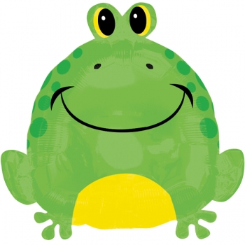 Folienballon "Frosch", (heliumgefüllt)