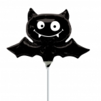 Mini-Folienballon "Halloween" - Fledermaus