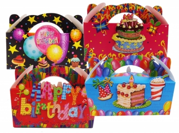 Verpackungs-Box, Happy Birthday