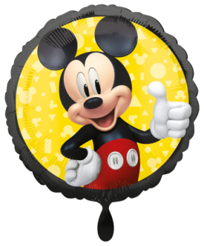 Folienballon "Mickey Mouse Forever, rund"