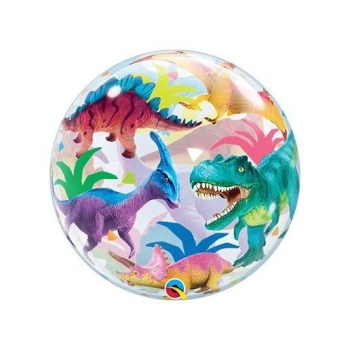 Bubble-Ballon "Dinosaurier" (heliumgefüllt)