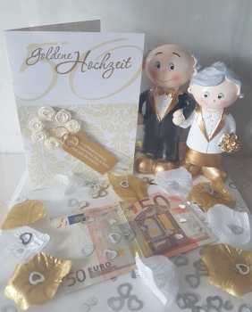 Geschenk-Box "Goldene Hochzeit"