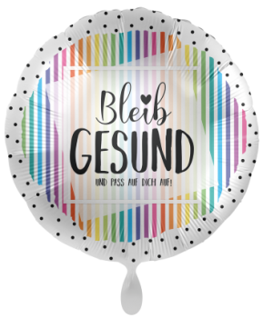 Folienballon "Bleib gesund"