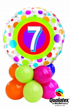 Tischdisplay "Happy Birthday", luftgeblasen
