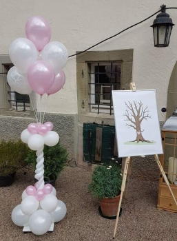Individuelle Ballondekoration - Kirchendekoration