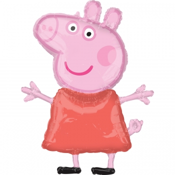 Mini-Folienballon "Peppa-Pig-Figur" (luftgefüllt)