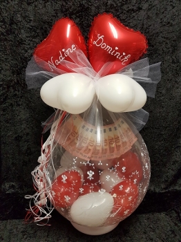 Geschenk im Ballon verpackt - individuell - Nr. 3