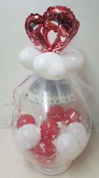 Geschenk im Ballon verpackt - individuell - Nr. 12