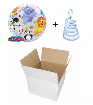 Ballon-Gruß "Animals" (heliumgefüllt)