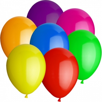 50 Stck. Luftballons - Ø 28cm - bunt Standardfarbe