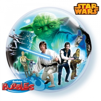 Bubble-Ballon "Star Wars" (heliumgefüllt)