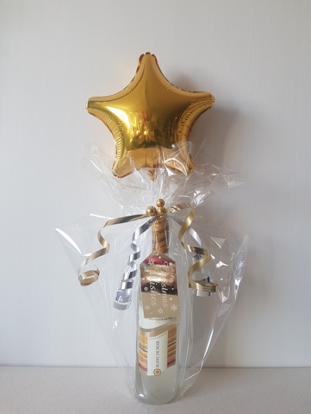 Individuelle Flaschenverpackung mit Mini-Shape-Ballons