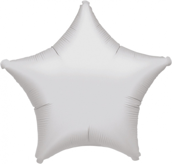 Mini-Folienballon "Stern", silber