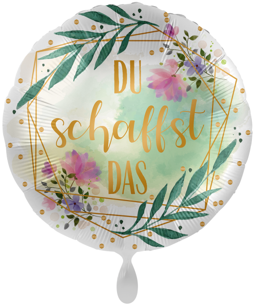 Folienballon "Du schaffst das"
