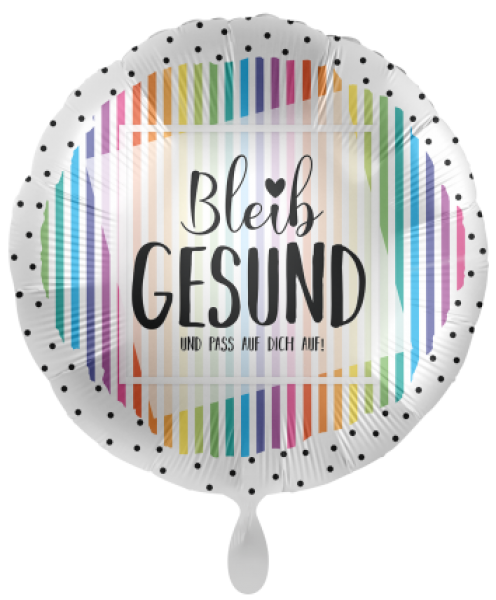 Folienballon "Bleib gesund"