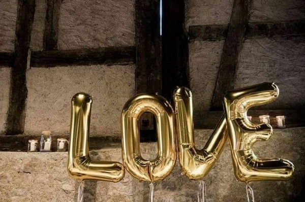 Individuelle Ballondekoration - Schriftzüge