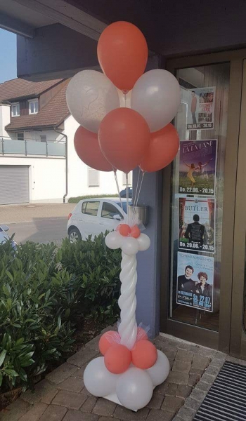 Individuelle Ballondekoration - Ballonfontäne