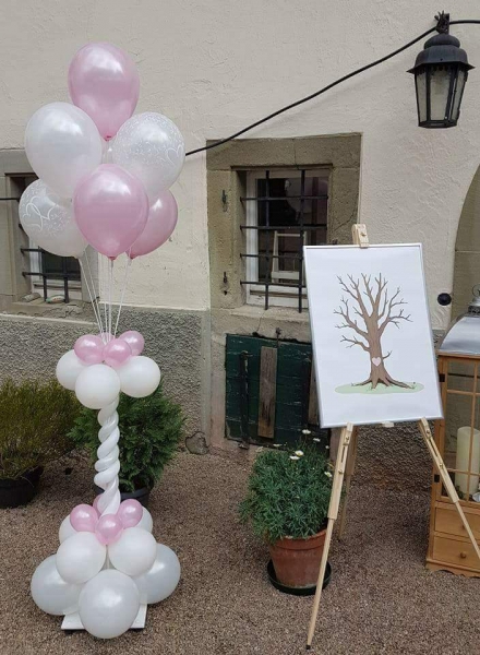 Individuelle Ballondekoration - Kirchendekoration