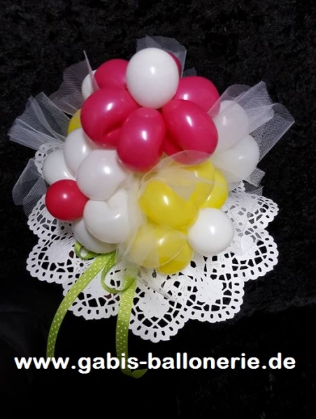 Ballongeschenk "Biedermeiersträusschen"
