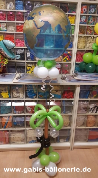 Ballongeschenk "Reisen"