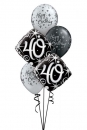 Ballonbouquet "Happy Birthday" HB 40 (heliumgefüllt)